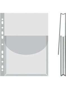   Katalógustartó genotherm, lefűzhető, A4, 170 mikron, víztiszta, 27 mm, DONAU (D1775)