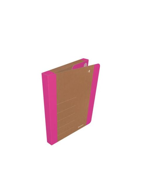 Füzetbox, 30 mm, karton, A4, DONAU "Life", neon rózsaszín (D207400130)