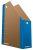 Iratpapucs, karton, 80 mm, DONAU "Life", neon kék (D3550K)