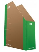 Iratpapucs, karton, 80 mm, DONAU "Life", neon zöld (D3550Z)