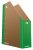 Iratpapucs, karton, 80 mm, DONAU "Life", neon zöld (D3550Z)