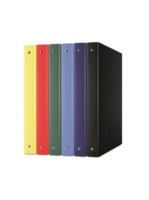 Gyűrűs könyv, 4 gyűrű, 35 mm, A4, PP/karton, DONAU, kék (D3733K)