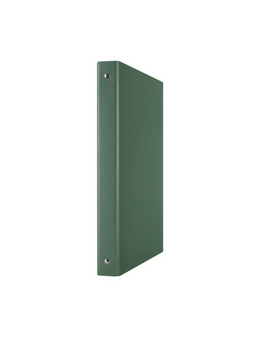 Gyűrűs könyv, 4 gyűrű, 35 mm, A4, PP/karton, DONAU, zöld (D3733Z)