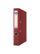 Iratrendező, 50 mm, A4, PP/karton,  DONAU "Szivárvány", bordó (D3950BO)