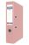Iratrendező, 75 mm, A4, PP/karton, élvédő sínnel,  DONAU "Life", pasztell rózsaszín (D3966PR)