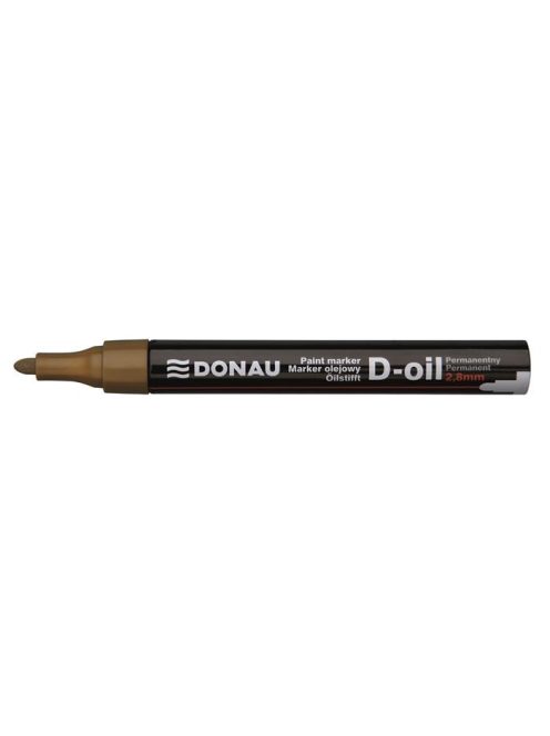 Lakkmarker, 2,8 mm, M, DONAU "D-oil", arany (D7367AR)