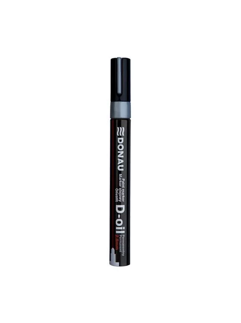 Lakkmarker, 2,8 mm, M, DONAU "D-oil", ezüst (D7367EZ)