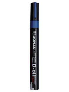   Lakkmarker, 2,8 mm, M, DONAU "D-oil", kék (D7367K)