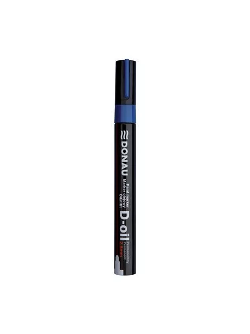 Lakkmarker, 2,8 mm, M, DONAU "D-oil", kék (D7367K)