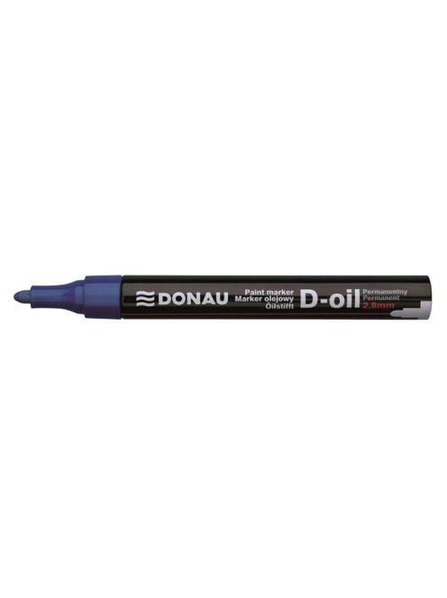 Lakkmarker, 2,8 mm, M, DONAU "D-oil", kék (D7367K)