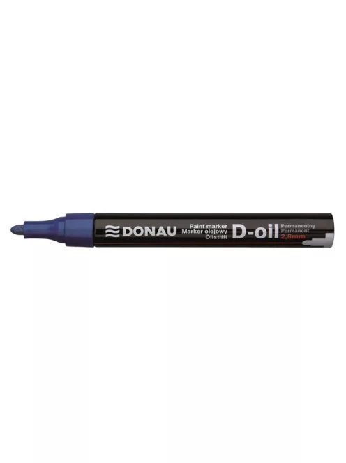 Lakkmarker, 2,8 mm, M, DONAU "D-oil", kék (D7367K)