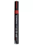 Lakkmarker, 2,8 mm, M, DONAU "D-oil", piros (D7367P)