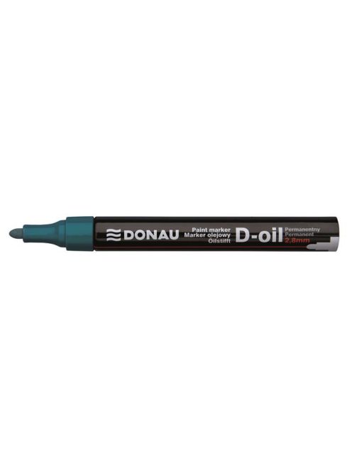 Lakkmarker, 2,8 mm, M, DONAU "D-oil", zöld (D7367Z)