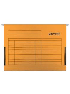   Függőmappa, oldalvédelemmel, karton, A4, DONAU, narancs (D7420N25)