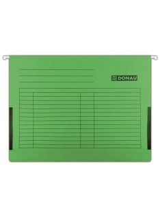   Függőmappa, oldalvédelemmel, karton, A4, DONAU, zöld (D7420Z25)