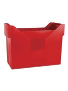 Függőmappa tároló, műanyag, DONAU, piros (D7421P)