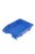 Irattálca, műanyag, törhetetlen, DONAU "Solid", kék (D745K)