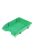 Irattálca, műanyag, törhetetlen, DONAU "Solid", zöld (D745Z)