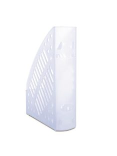   Iratpapucs, műanyag, 70 mm, DONAU, áttetsző kék (D74621K)