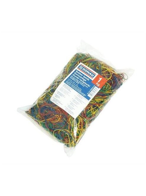 Postázó gumi, 1 kg, DONAU, vegyes (D7786) (D7786)