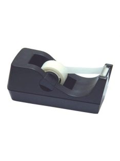 Ragasztószalag-adagoló, asztali, DONAU, fekete (D7886)