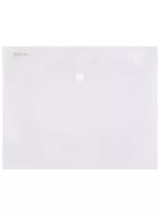   Irattartó tasak, A5, PP, patentos, DONAU, áttetsző (D8547A)