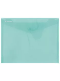 Irattartó tasak, A5, PP, patentos, DONAU, zöld (D8547Z)