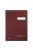 Aláírókönyv, A4, 20 rekeszes, karton, DONAU, vörös (D869V)