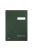 Aláírókönyv, A4, 20 rekeszes, karton, DONAU, zöld (D869Z)