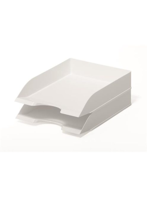 Irattálca, műanyag, DURABLE, "Basic", fehér (DB1701672010)