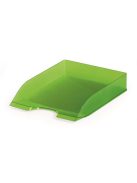 Irattálca, műanyag, DURABLE, "Basic", áttetsző zöld (DB1701673017)