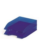 Irattálca, műanyag, DURABLE, "Basic", áttetsző kék (DB1701673540)
