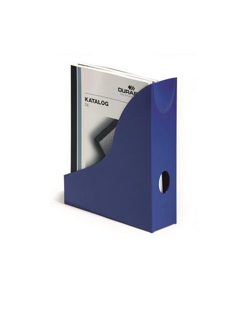 Iratpapucs, műanyag, 73 mm, DURABLE, "Basic", kék (DB1701711040)