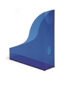 Iratpapucs, műanyag, 73 mm, DURABLE, "Basic", áttetsző kék (DB1701712540)