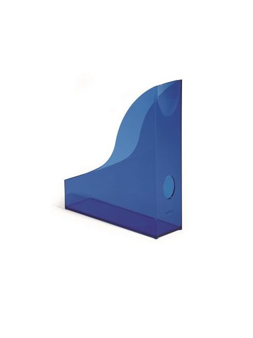 Iratpapucs, műanyag, 73 mm, DURABLE, "Basic", áttetsző kék (DB1701712540)