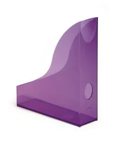   Iratpapucs, műanyag, 73 mm, DURABLE, "Basic", áttetsző lila (DB1701712992)
