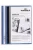 Gyorsfűző, A4, széles, panorámás, DURABLE "DURAPLUS®", kék (DB257906)