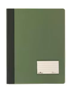   Gyorsfűző, A4, extra erős, széles, DURABLE, zöld (DB268005)