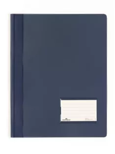   Gyorsfűző, A4, extra erős, széles, DURABLE, sötétkék (DB268007)