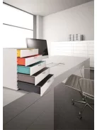 Irattároló, műanyag, 5 fiókos, DURABLE "VARICOLOR® 5", fehér (DB762527)