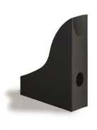 Iratpapucs, műanyag, 73 mm, DURABLE "Eco", fekete (DB775701)