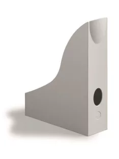   Iratpapucs, műanyag, 73 mm, DURABLE "Eco", szürke (DB775710)