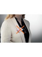 Névkitűző, mágnessel, elfordulásgátlóval, 75x40 mm, DURABLE (DB824319)