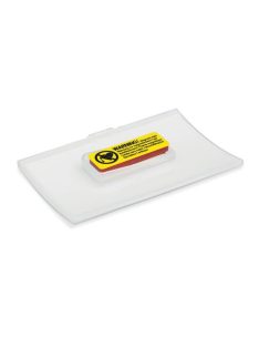   Névkitűző, mágnessel, elfordulásgátlóval, 75x40 mm, DURABLE "CLICK FOLD" (DB825919)