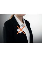 Névkitűző, mágnessel, elfordulásgátlóval, 90x54 mm, DURABLE "CLICK FOLD" (DB826019)