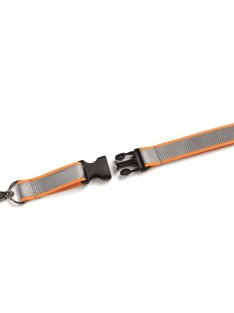   Azonosítókártya-tartó, nyakba akasztható, biztonsági csattal, fényvisszaverő, DURABLE (DB869209)