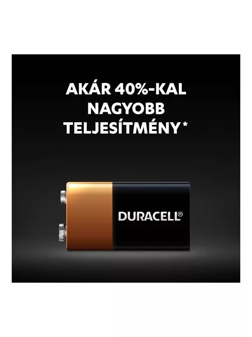 Elem, 9V, 1 db, DURACELL "Basic" (DUEL9V)