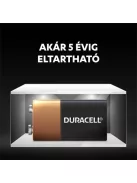 Elem, 9V, 1 db, DURACELL "Basic" (DUEL9V)