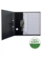 Regiszter, műanyag, A4 Maxi, A-Z, ESSELTE, szürke (E100129)