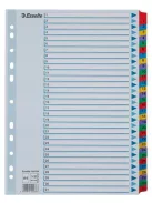 Regiszter, karton, A4, 1-31, ESSELTE "Mylar" (E100164)